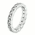 thumbnail image 3 of Bague Fantaisie Empilable en Argent Sterling 925, 3 of 7