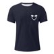 thumbnail image 2 of Camisas de Manga Larga para Hombres Imprimir Casual Cuello Redondo Blusa de Manga Corta, Camisas de Lino para Hombres, 2 of 4