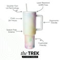 thumbnail image 2 of Simple Modern 40 fl oz Insulated Stainless Steel Trek Tumbler with Straw Lid | Cotton Candy Tie Dye, 2 of 5