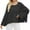Black, variant on Women Sweaters Fall Outfits for Women Women's Pullover Sweater Casual Knit Top Short Cropped Oversized Pure Color Fall Winter Fashion Turtleneck Soft Comfortable