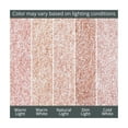 thumbnail image 6 of mDesign Solid Print Light Pink Polyester Bath Rugs, 1' x 2', 3 Pieces, 6 of 8
