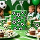 thumbnail image 1 of Bolsas de regalo para fiestas de fútbol: ideales para dulces, decoraciones y recuerdos. Bolsas de papel con temática futbolística para fiestas, cumpleaños y celebraciones., 1 of 6