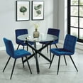 thumbnail image 2 of WHI 201-476-40 40 x 29 in. Suzette Round Dining Table in Black, 2 of 8