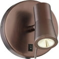 thumbnail image 1 of Access Lighting 70018LED-BRZ Cyprus 2 Swing Arm LED Headboard Wall Lamp, 1 of 7