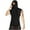 Black, variant on Njagoc3 Mens Sleeveless Ninja Hooded Tank, Unique Cover - Up Design, Polyester Blend, Cosplay & Casual Vest