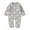 Grey, variant on Hwmodou Girls Jumpsuits Unisex Knit Cotton Baby Bunny Knit Sweater Romper Long Sleeve Bodysuit Clothes Fall Winter Holiday Jumpsuit,6-12M