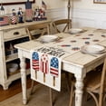 thumbnail image 4 of shyuyusa Independence Day Decorative Table Runner and Tablecloth, Holiday Dining Table Ornament, 4 of 6