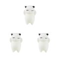 thumbnail image 1 of ZLight Mini Lingettes Douces Mignonnes pour Chat Balle Anti-Stress à Presser Qui Remonte Jouets Amusants Design de Chats Blancs Jouets de Pression Intéressants un Cadeau Chat aux Oreilles Noires 1 Pcs 3Ensemble, 1 of 6