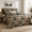 Green Brown-Queen / Full, variant on - Rustic Quilt Set Cabin Lodgemas Bear Moose Deer Western Patchwork Country Reversible Lightweight Bedspread Coverlet 3 Pieces Br