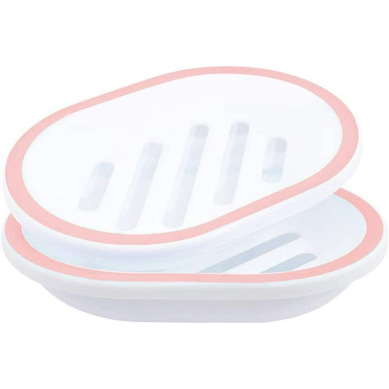 2 PCS Draining Soap Dish Holder – CityToScenic