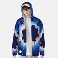 thumbnail image 2 of Gaeub Blue Casino Men's and Women's UPF 50+ Long-Sleeved Sun Protection Clothing, Fishing Shirt Long Sleeve Zip-Medium, 2 of 7