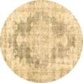 thumbnail image 1 of Ahgly Company Indoor Round Persian Brown Traditional Area Rugs, 8' Round, 1 of 4