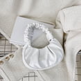 thumbnail image 4 of Bolso hobo fruncido Gabbi para mujer, pequeño, blanco, 4 of 5