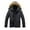 Dark Gray, variant on Outdoor Jacket Men's Cotton Jacket Winter Thickened Warm Hooded Jacket Suit