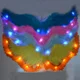 thumbnail image 4 of Alas de ángel con luces LED que brillan en la oscuridad, alas de hada, accesorios para cumpleaños, bodas, fiestas, Navidad, Halloween, disfraz de cosplay, 4 of 5