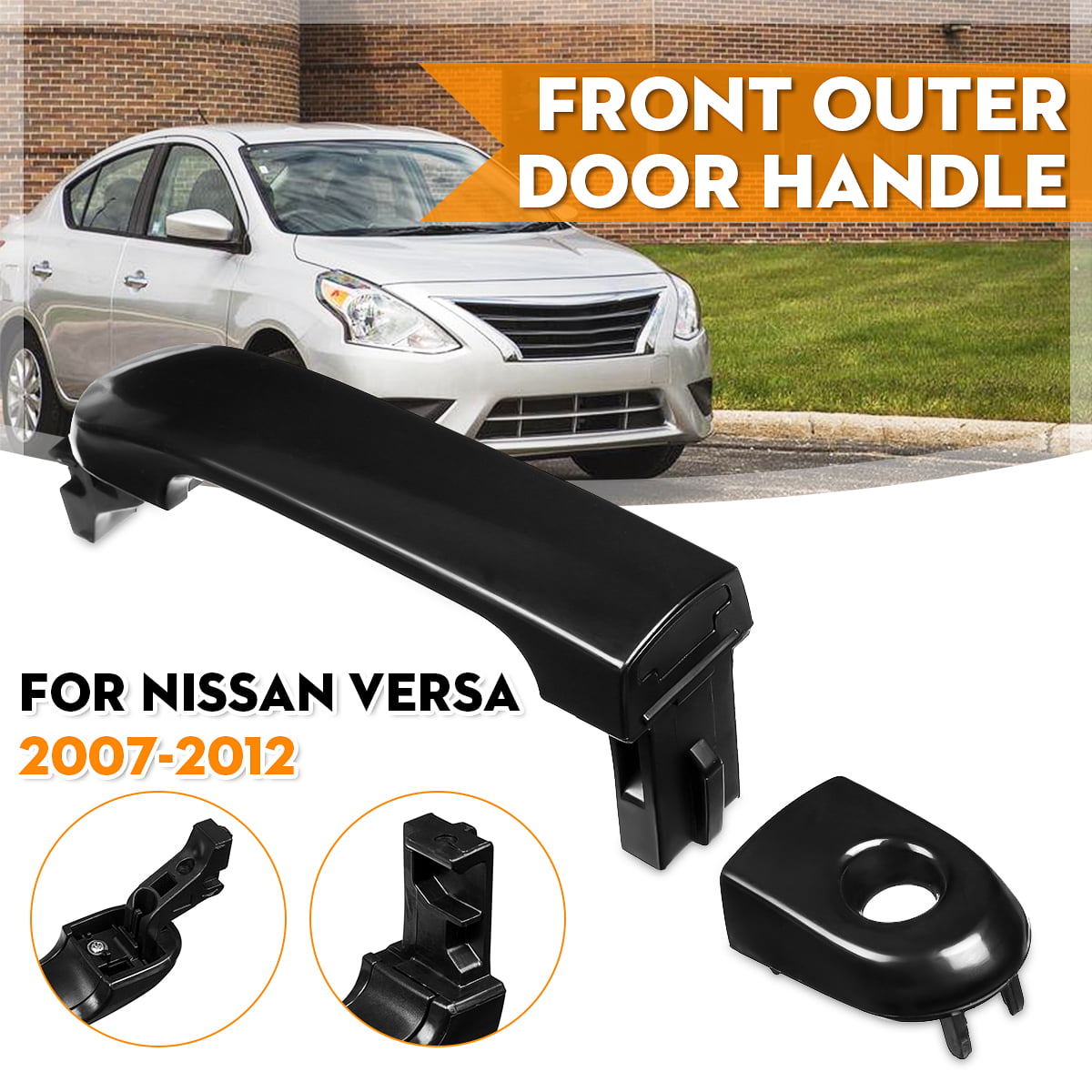 2007-2012 Nissan Versa Left Driver Door Handle Outside Gasket OEM NEW