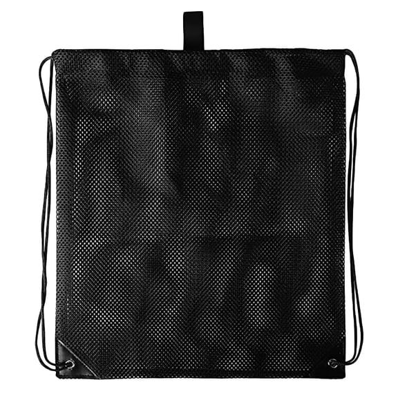 Yardwe 1Pc Portable Black Drawstring Storage Bag Multifunctional Shoulder Bag for Everyday Use