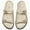 beige gray, variant on Women's Platform Espadrilles Wedge Sandals Slip On Solid Color Closed Pointed Toe Comfortable Wedge Pumps Shoes