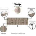 thumbnail image 7 of 3-Piece DUMBO 5-Drawer & 6-Drawer Dressers and Nightstand in Multi-Color, 7 of 7