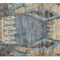 thumbnail image 4 of Hauteloom Bushong Jute Hallway, Kitchen Runner Rug - Bohemian/Global - Teal, Blue, Medium Gray - 2'6" x 8', 4 of 5