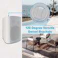 thumbnail image 4 of Altavoces exteriores Herdio de 5,25 pulgadas, 600 W, con cable, resistentes al agua (x4), 4 of 7