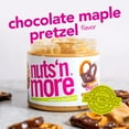 thumbnail image 4 of Nuts 'N More Chocolate Maple Pretzel High Protein Peanut Spread - 16 oz (454 Gra, 4 of 5