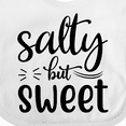 thumbnail image 4 of Inktastic Salty but Sweet Boys or Girls Baby Bib, 4 of 4