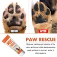 thumbnail image 3 of Flmtop Paw Cream Multifunctional Easy-using Easy-cleaning Pet Claw Cream for Skin Care White, 3 of 9