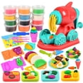 thumbnail image 5 of Máquina de fideos de barro de colores, juego de moldes de herramientas de plastilina, juguetes para niñas de jardín de infantes, 5 of 5