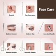 thumbnail image 4 of 26 in 1 Manicure Set Professional Nail Clipper Set Stainless Steel Manicure Kit Nail Care Kit Pedicure Kit - Brown C26pcs-Brown -, 4 of 4