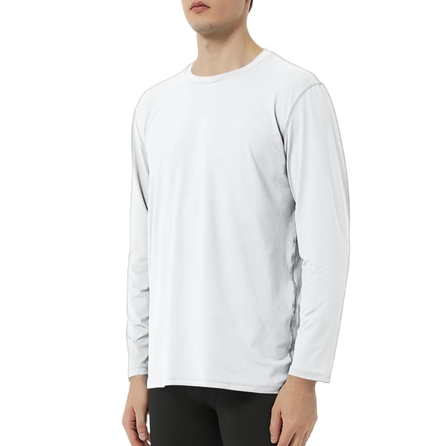 pstuiky manga larga de hombre, Blusas y camisas de cuello redondo de manga larga de color liso para hombre de moda camisetas de hombre l