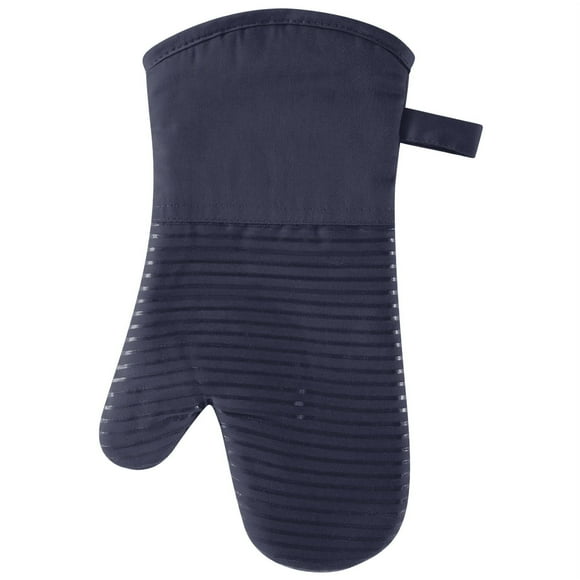 Hometrends oven mitt with silicone, 7"x13"