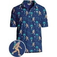 thumbnail image 6 of Tipsy Elves Men's Athletic Bigfoot Bogey Golf Polo Size XX-Large, 6 of 6