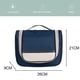 thumbnail image 2 of Bolsa de almacenamiento portátil de poliéster para mujer, bolsa de almacenamiento de gran capacidad, portátil, color azul oscuro, 2 of 5