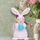 thumbnail image 1 of Conejo de Pascua Animal Muñeca Decoración navideña Figuras de animales de dibujos animados de Pascua Estilo B, 1 of 8