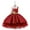 Red, variant on KYAIGUO Flower Girl Satin Dresses for Kids Toddler Noble Short Princess Tutu Dress Wedding Party Mesh Outfit Party Ball Gowns Bow Birthday
