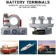 thumbnail image 5 of Conector de terminales de batería, abrazadera superior de batería de ocio de 3 vías de 12 V para coche, furgoneta, caravana, autocaravana (1 par), 5 of 5
