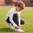 thumbnail image 5 of Abcomgle Kids Long Sleeve Shirt Boys 7-8 Casual 3D Print Crewneck Shirts for Kids Boys Fall Basic Top for Boys Loose Boys Layering, 5 of 6