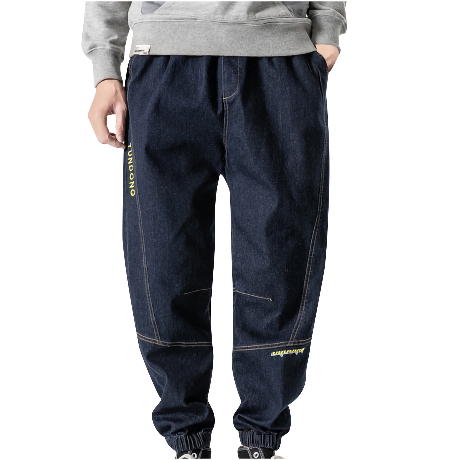 Naruto Logo Teen Youth Boys Girls Jogger Pants Athletic Pants Cotton Drawstring Elastic Sweatpants with Pockets 