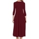 thumbnail image 4 of Vestidos Para Mujer Trendy Slim Fit Cómodo Botón Con Cuello en V Vestido Informal de Color Sólido Odeerbi  ODB185846, 4 of 9