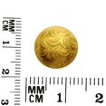 thumbnail image 2 of 18K Gold Overlay Motif Bead BG-317, 2 of 2
