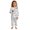 AA-#White90, variant on WOYY DIY Hand Painted Pajamas for Girls Boys Long Sleeve Sleepwear Pants Set, Sizes 2-10