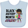 thumbnail image 3 of Inktastic Black History Month Rocks- Girl with Guitar Boys or Girls Baby Bib, 3 of 4