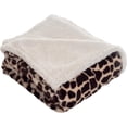 thumbnail image 1 of TRAHOO-Throw Couverture, Polaire/sherpa, Girafe, 1 of 4