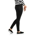 thumbnail image 2 of Time and Tru Women's High Rise 29" Inseam Skinny Jeans, 2 of 5