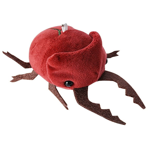 YabuSS Adorable Plush Stag Beetle Toy Soft and Cuddly Insect Stuffed Animal for Kids and Collectors 12 Inches Red