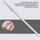thumbnail image 5 of Qarigey Rascador de pies de acero inoxidable Lima removedor de callos portátil de mano para el hogar herramienta de pedicura agrietada suministros para Cuidado de los pies Tipo 1 Qarigey  CE000416-00, 5 of 6