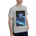 thumbnail image 2 of Bingfone Blue Viper Snake Men'S Loose Fit Short-Sleeve Pocket T-Shirt, 2 of 7
