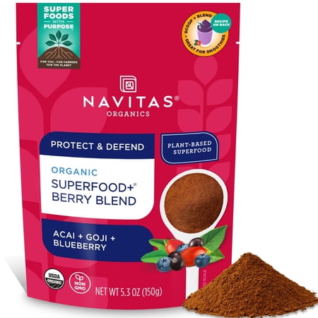 (Pack Of 4) Navitas Superfood Berry Blend 5.3 Oz