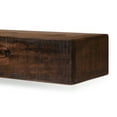 thumbnail image 2 of Modern Rustic 72 in. Mahogany Mantel, 2 of 2